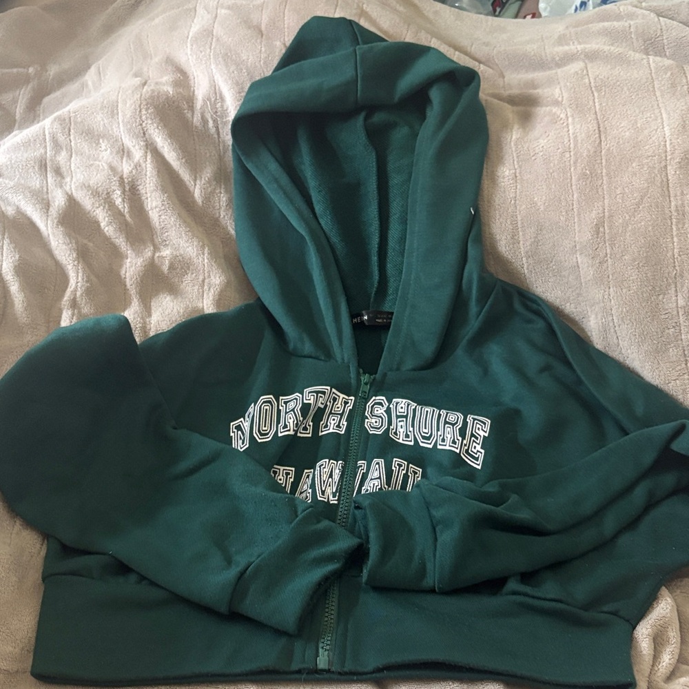 SHEIN cropped Hoodie